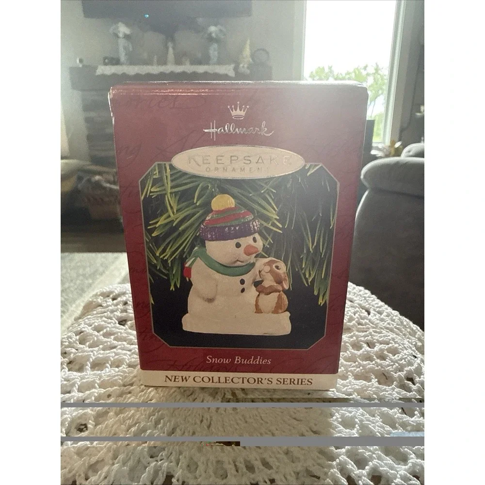 Hallmark Keepsake Snow Buddies New Collectors Series 1998 Ornament 1st In Series